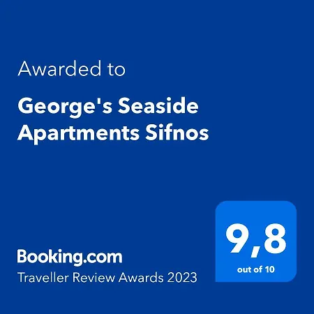George's Seaside Sifnos Apartmán Vathi (Sifnos)